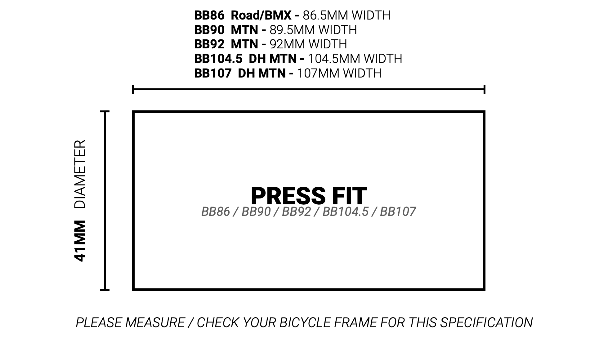 Praxis - BB M30 - BB86/BB90/BB92