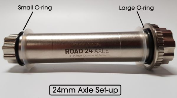 ROTOR Aldhu24/Vegast24 Axle O Rings Pair