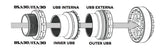 ROTOR Ubb+ Bsa30 Bottom Bracket Tool