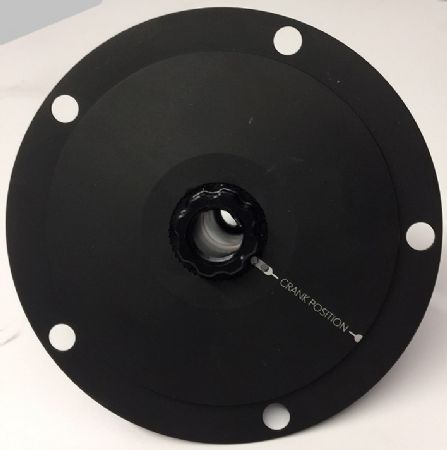 ROTOR Track Axle & Spider 30Mm - Black