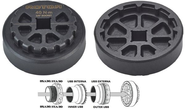 ROTOR Ita 30Mm Ceramic Bb - Road