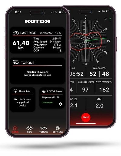 ROTOR Inspider Road 2.0 Dm Bcd 110X4 Powermeter