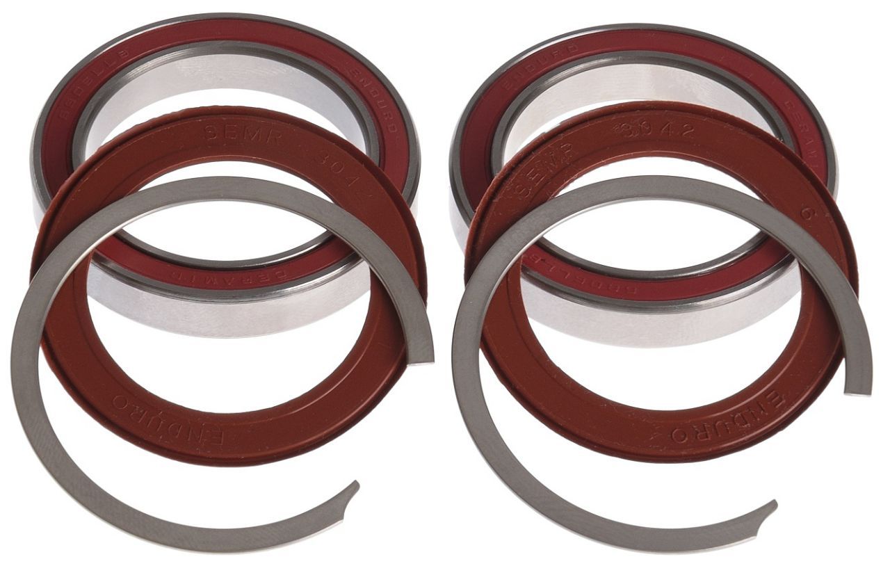 ROTOR Bb30 Ceramic Bearings & Retainer Clip