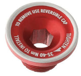 ROTOR 3D+  3D30  3Df  Rex Driveside End Bolt Red