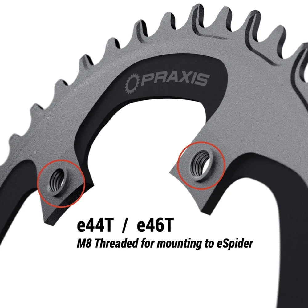 Praxis - E-Ring - 110 BCD NW 1x Direct threaded