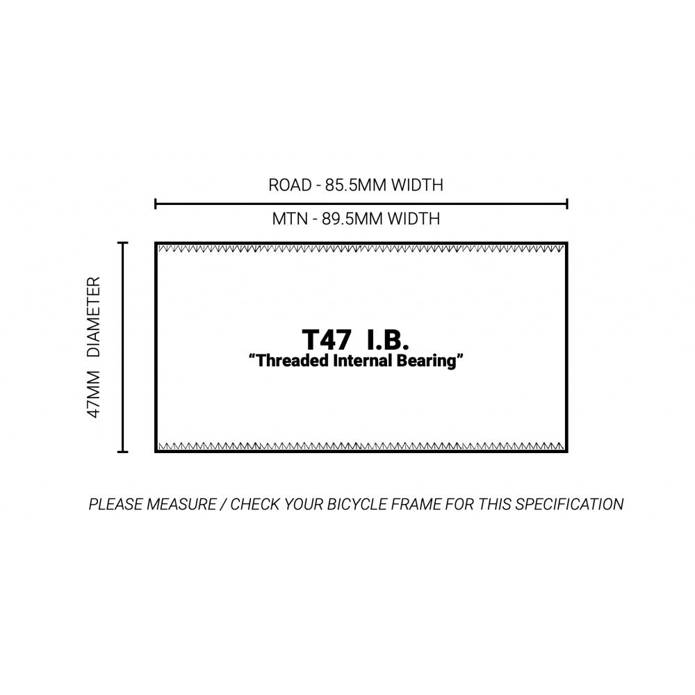 Praxis - BB - Shimano 24mm T47 I.B. 85.5mm CERAMIC