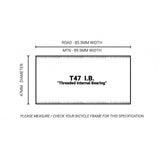 Praxis - BB - Shimano 24mm T47 I.B. 85.5mm CERAMIC