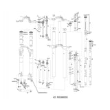 RockShox Spare - Front Suspension Service Kit - Boxxer Race/RC 2010-2016