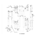 RockShox Spare - Front Suspension Service Kit - 2010 Boxxer World Cup