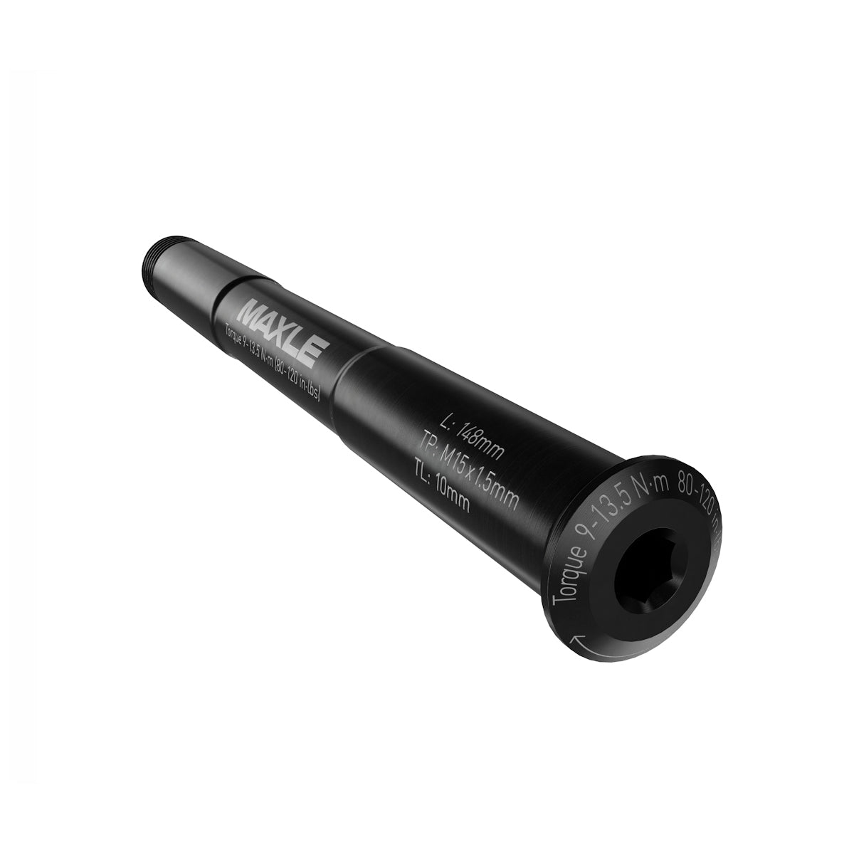 SRAM Axle Maxle Stealth Front, 15x100, Length 125mm, Thread Length 9mm, Thread Pitch M15x1.50 Road