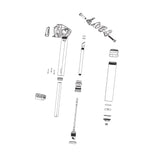 Rockshox Spare - Seatpost Stainless Steel Keys - Size 1 (Qty 3) - Reverb Xplr 27.2 AXS (2022+)