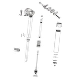 Rockshox Spare - Seatpost Post Clamp Kit - (Includes Clamp, Nuts & Bolts) - Reverb Stealth C1 (2020)