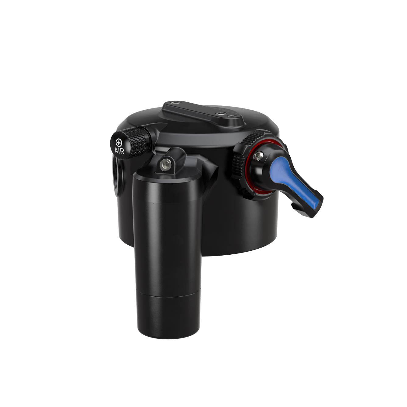 Rockshox Spare - Rear Shock Eyelet Assembly - (Includes Eyelet, Air Valve And Cap, Controls, Shaft O-Rings) - Deluxe Thruaktiv (A1-B1), Trunnion