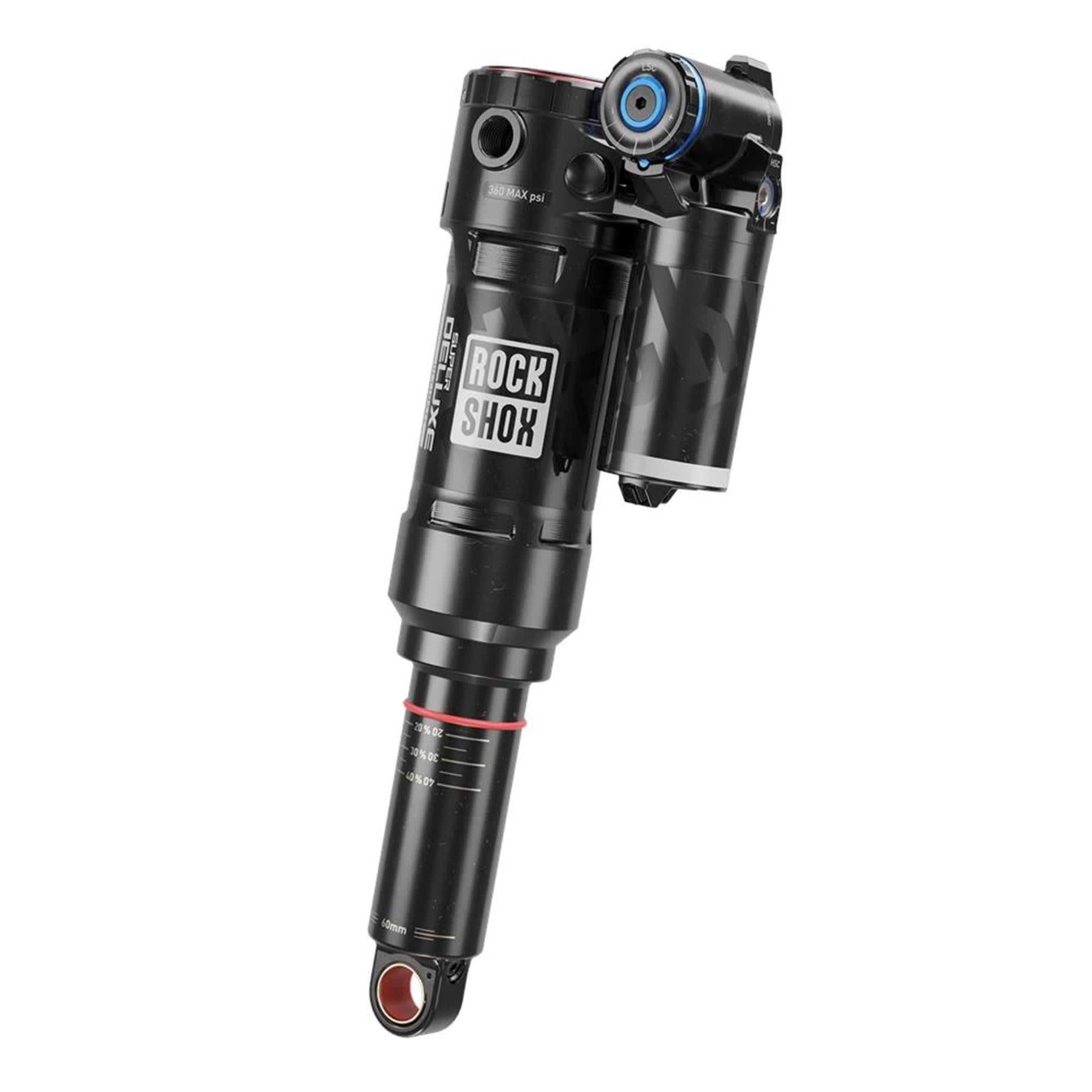 Rock Shox Rear Shock - Rear Shock Super Deluxe Ultimate Rc2T, Trunnion Standard, C2