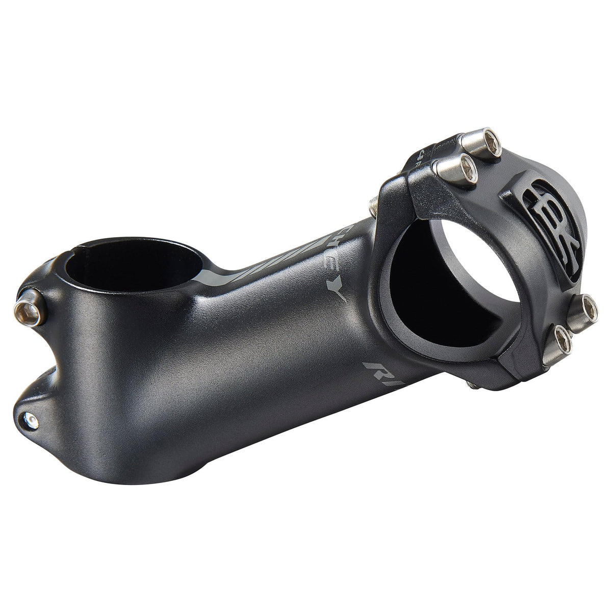 Ritchey Comp 4-Axis Adjustable 30° bike stem for 31.8mm handlebars, showing the sleek metallic design and adjustable mechanism.