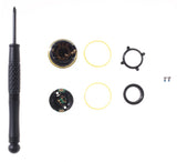 Garmin Single Vector 3 battery cover kit showing replacement spare component for Garmin Vector 3 cycling power meter.