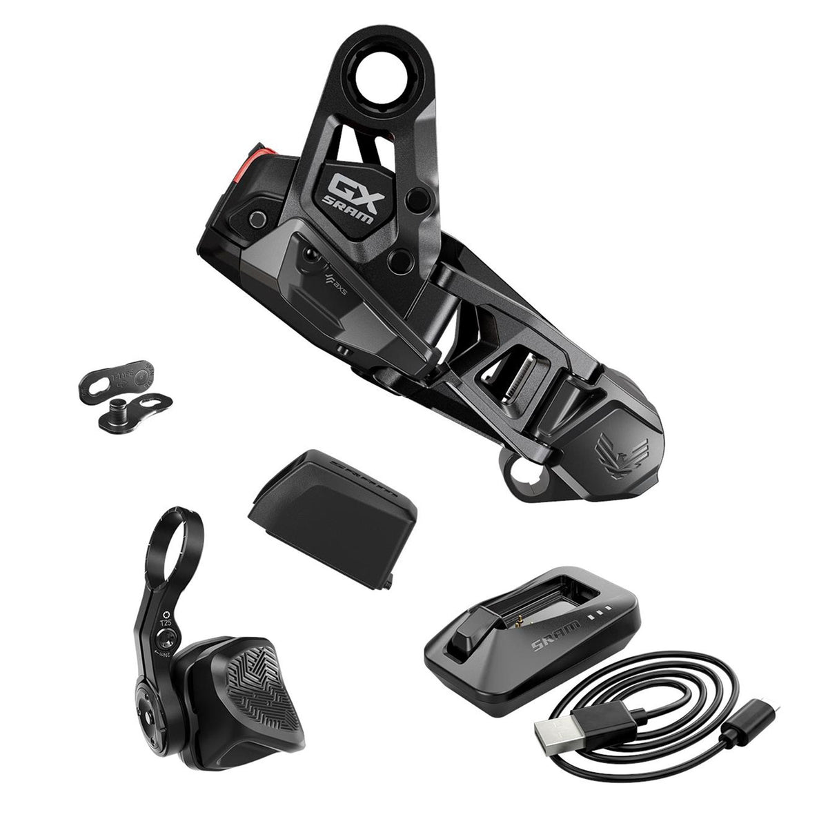 Sram Rear Derailleur Gx Upgrade Kit - Convert Mechanical Eagle 90 And 70 To Electronic 