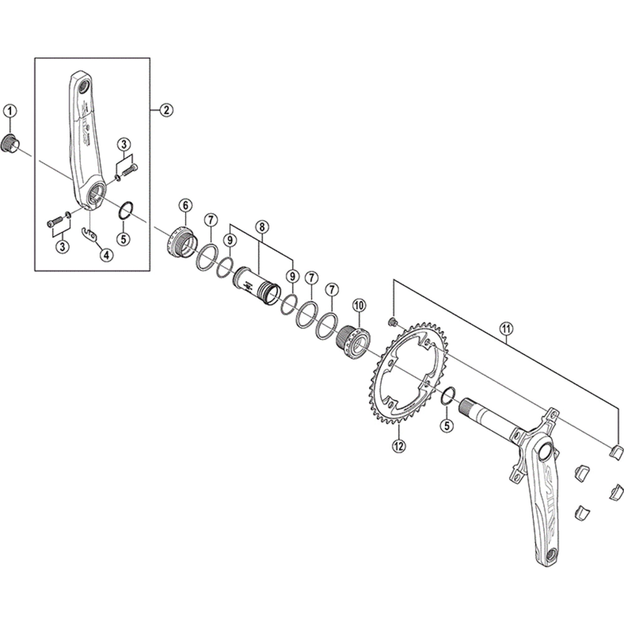 Shimano Chain Ring - Fc-M820 / M825 Saint Cr82 Chainring, 4-Bolt