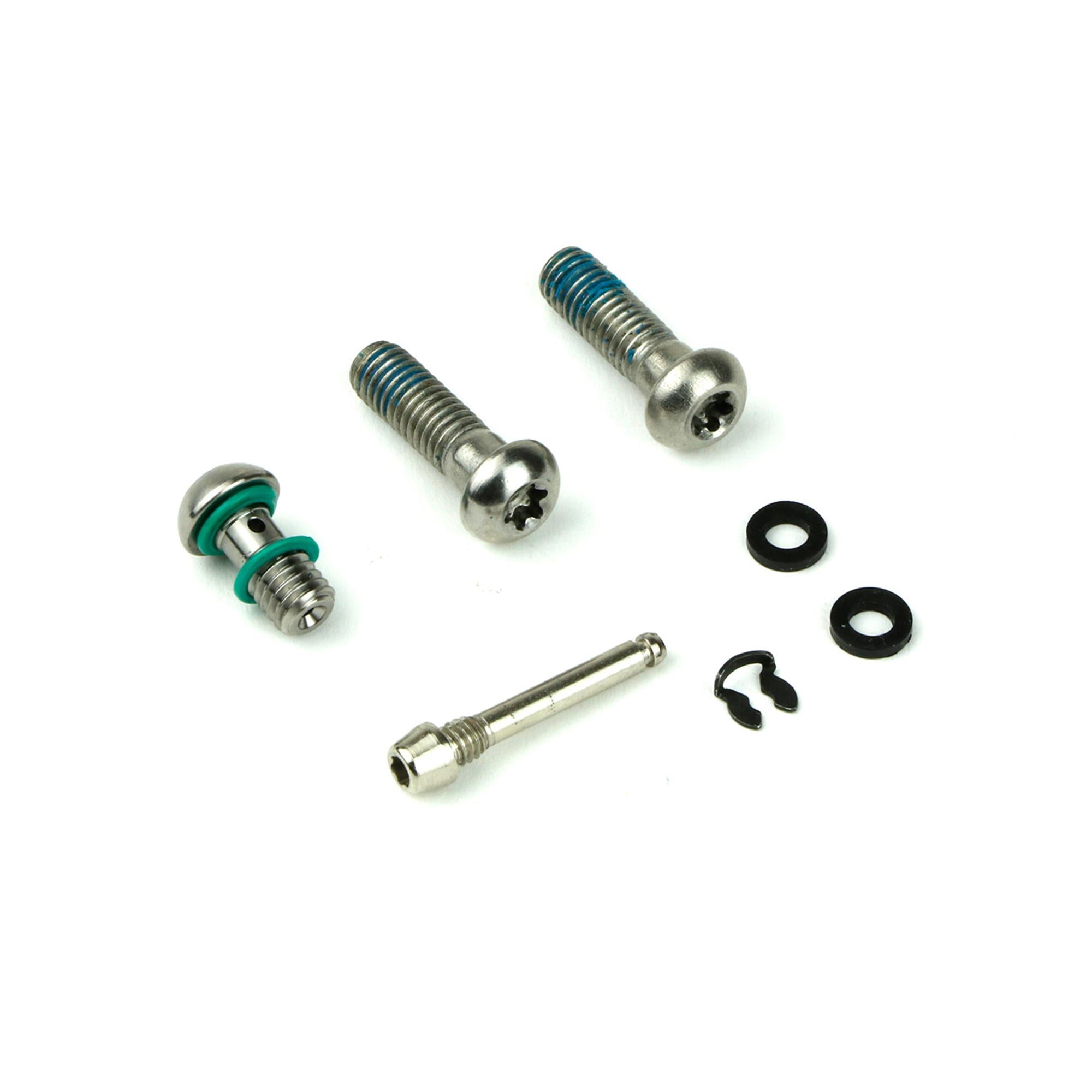 SRAM Disc Brake Caliper Hardware Kit - (Includes Stainless Body Bolts And Seals, Banjo Bolt And Seals, Pad Pin And Clip) - Motive Ult/Slv/Brz (A1+), Db8/6/4 (A1+)