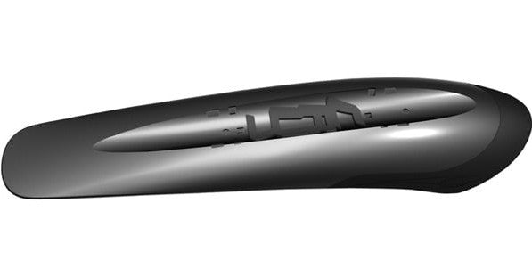 Crud Products Crudcatcher front mudguard in black for mountain and MTB bikes, with frame saver for added protection.