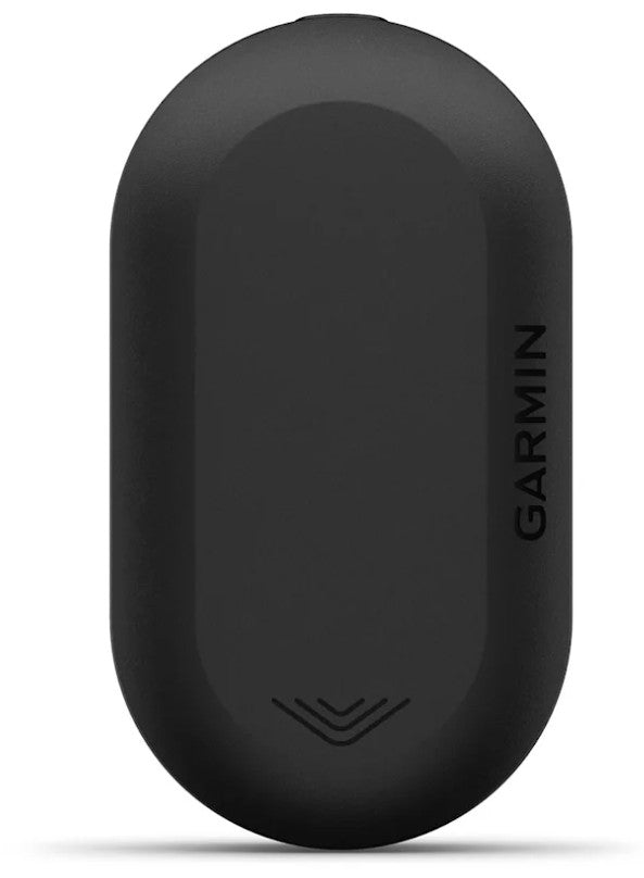 Garmin Varia RVR315 rear radar cycling light attached to a bike, enhancing road safety with visibility and alert features.