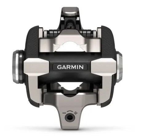 Garmin Rally XC right sensing pedal body replacement and accessories for cycling, showing detailed components and parts.