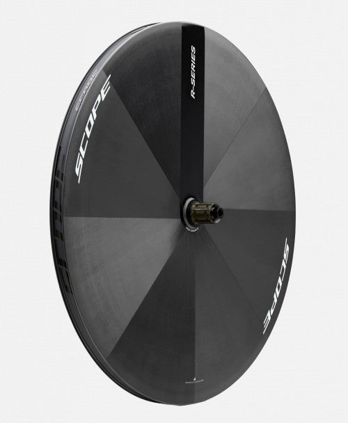 Scope Cycling R-Series V2 TT Disc Wheel for Time Trial & Triathlon Racing