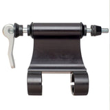 SeaSucker Monkey Bars bike carrier with 12x100mm fork mount, designed for secure bike transport, shown from the back view.