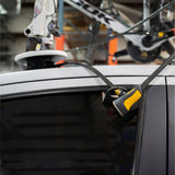 SeaSucker Cable Anchor window side mounted for secure bike locking, compatible with SeaSucker racks and accessories.