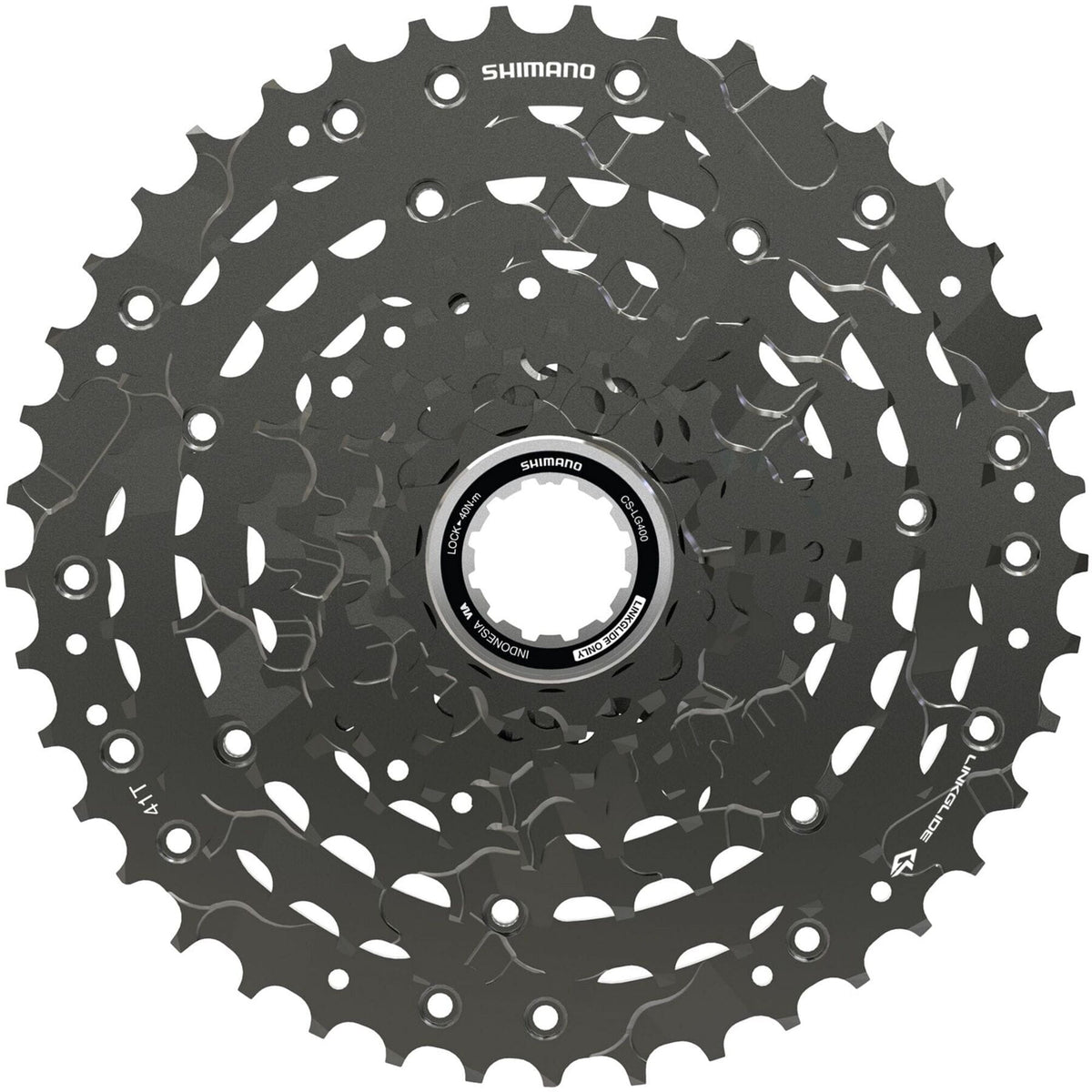 Shimano Cassette - CS-LG400-9 CUES Link Glide cassette, 9-speed