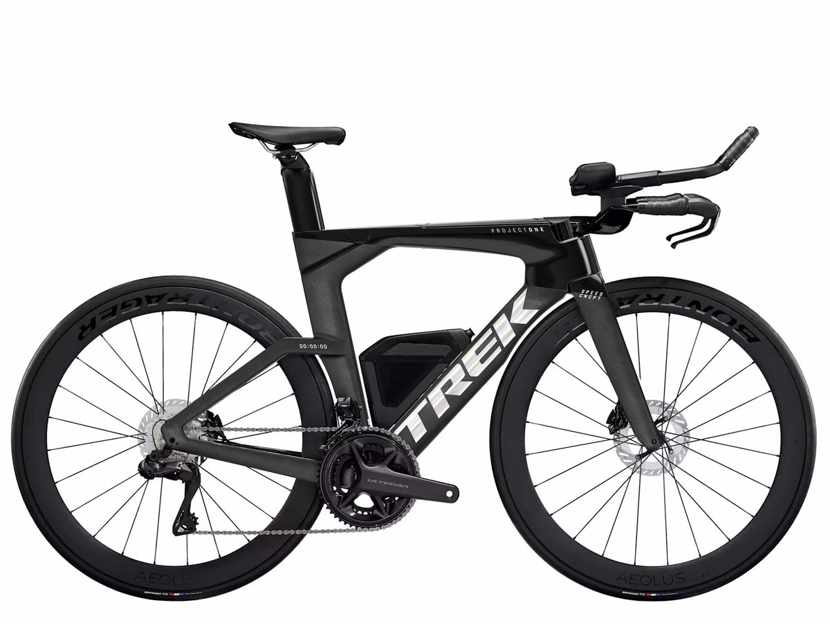 Trek Speed Concept SLR 7 aerodynamic triathlon race bike with sleek frame and aerodynamic design for time trials and triathlon events.