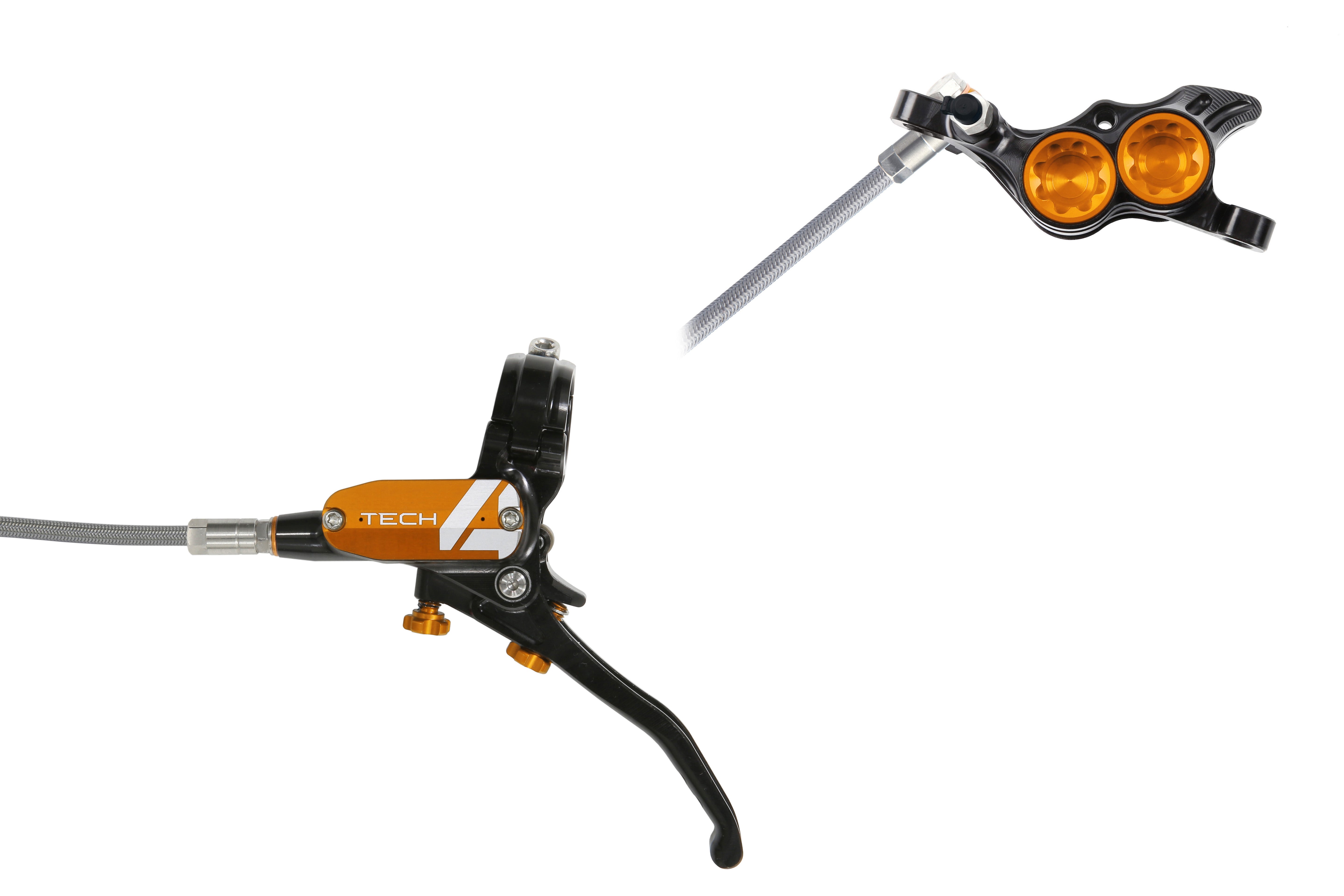 hope disc brake tech 4 e4 no rotor braided p103769