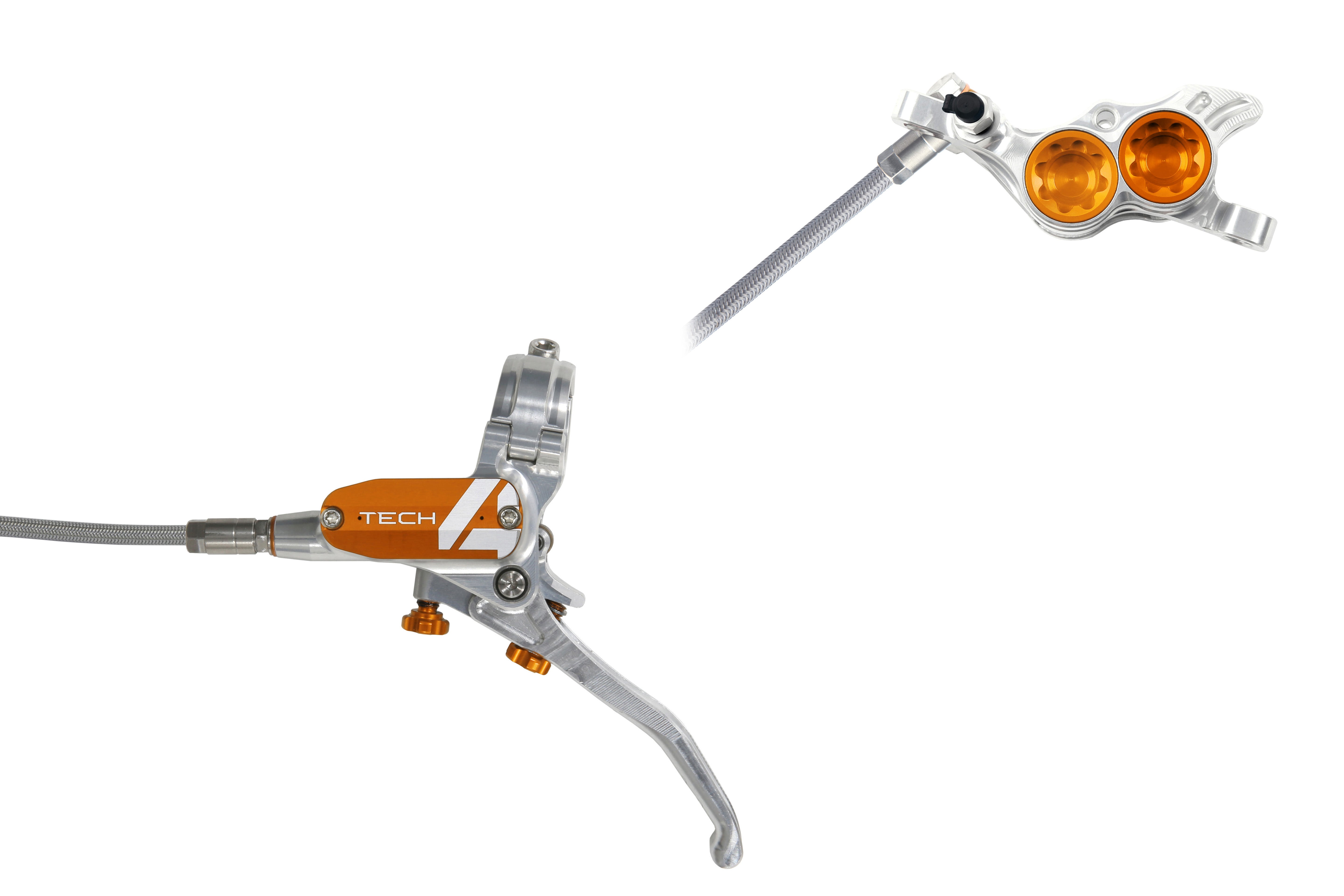 hope disc brake tech 4 e4 no rotor braided p103769