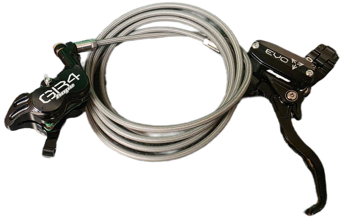 Hope Tech 4 EVO GR4 - Braided - No Rotor