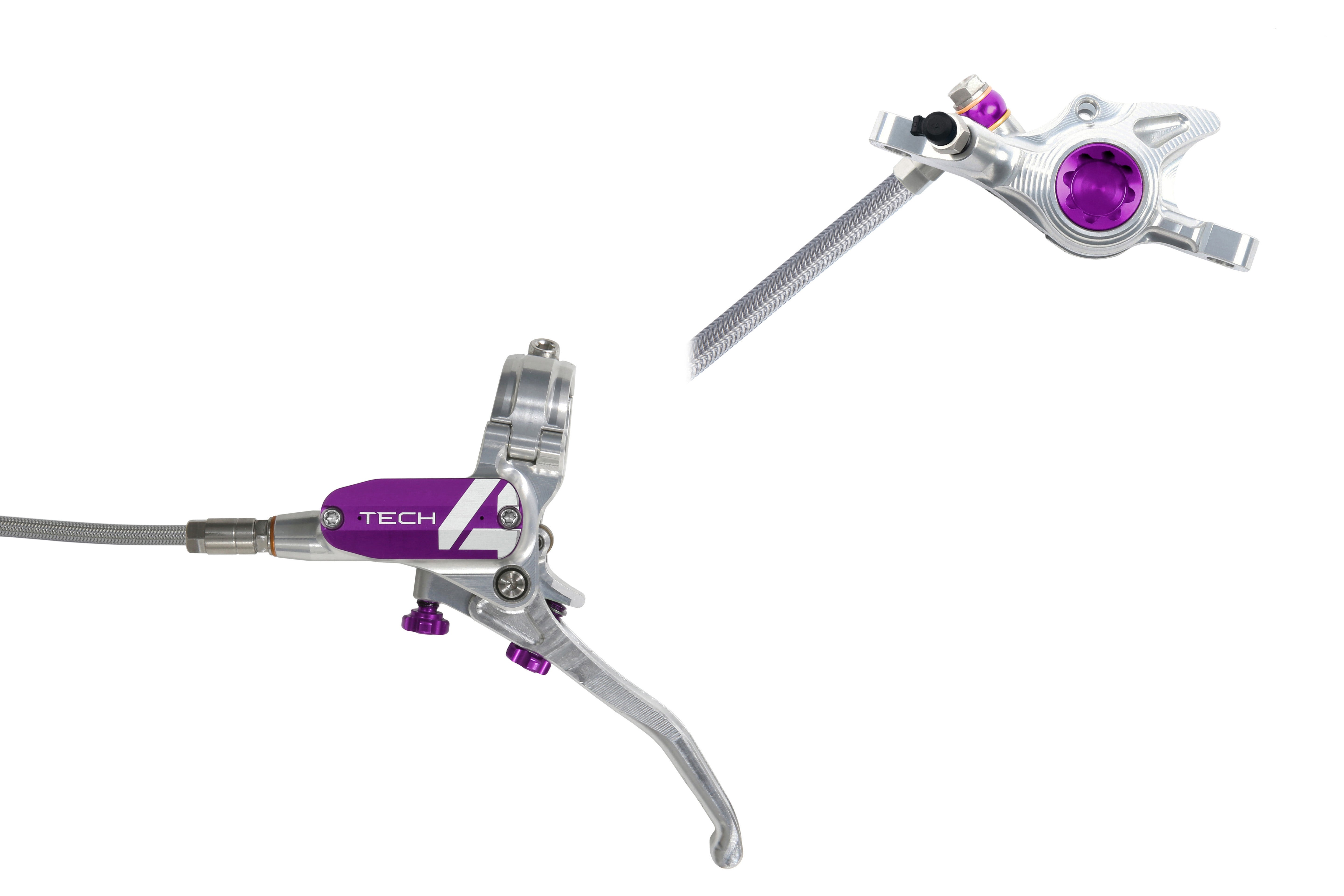 hope disc brake tech 4 x2 no rotor braided p103773
