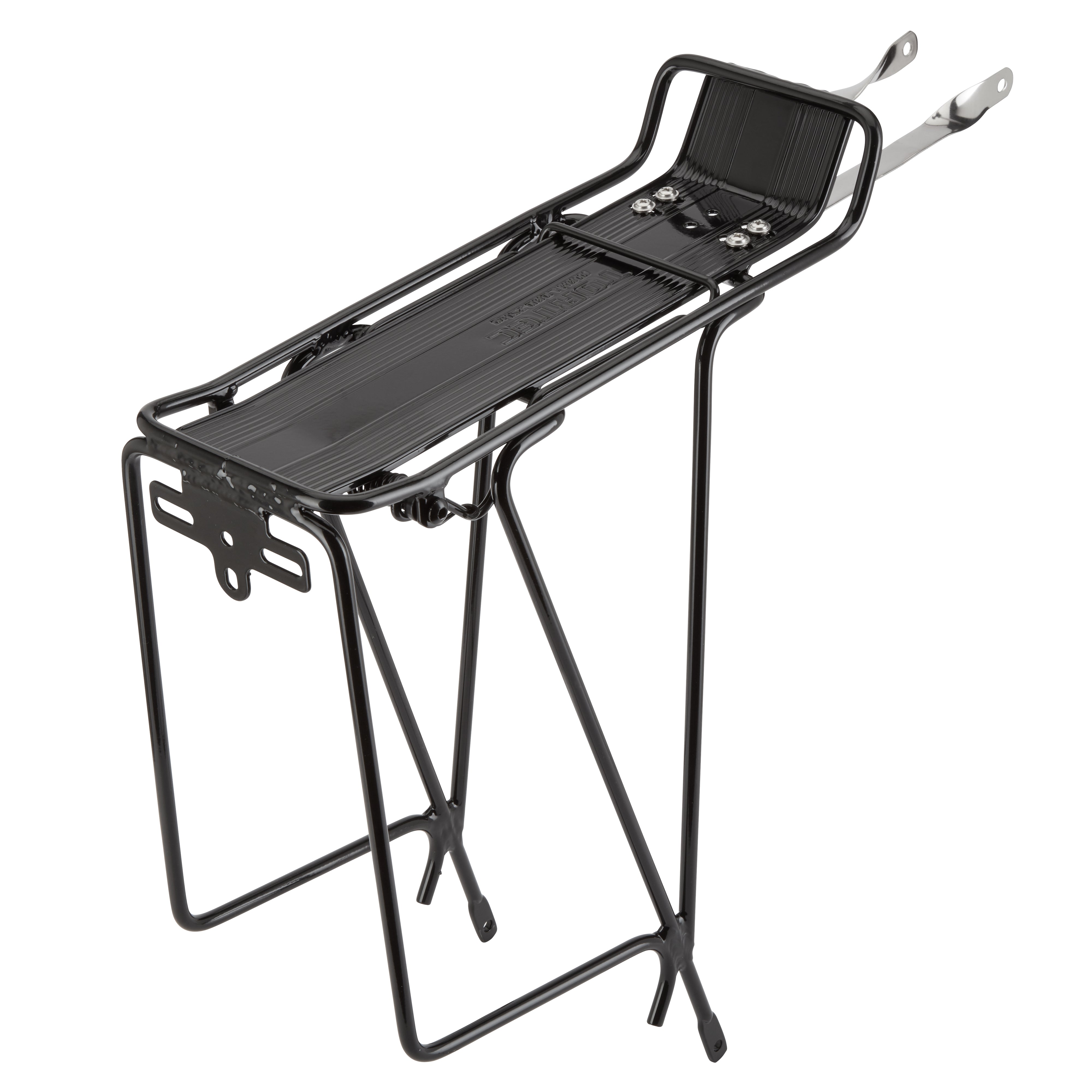 tortec racks tour rear rack with spring clip p4655