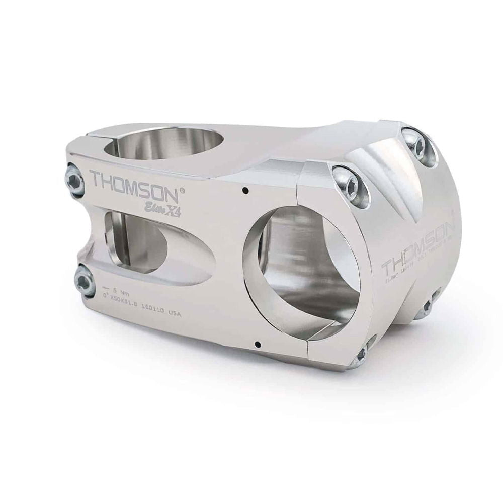 thomson stems elite stem x4 silver 0 p100763