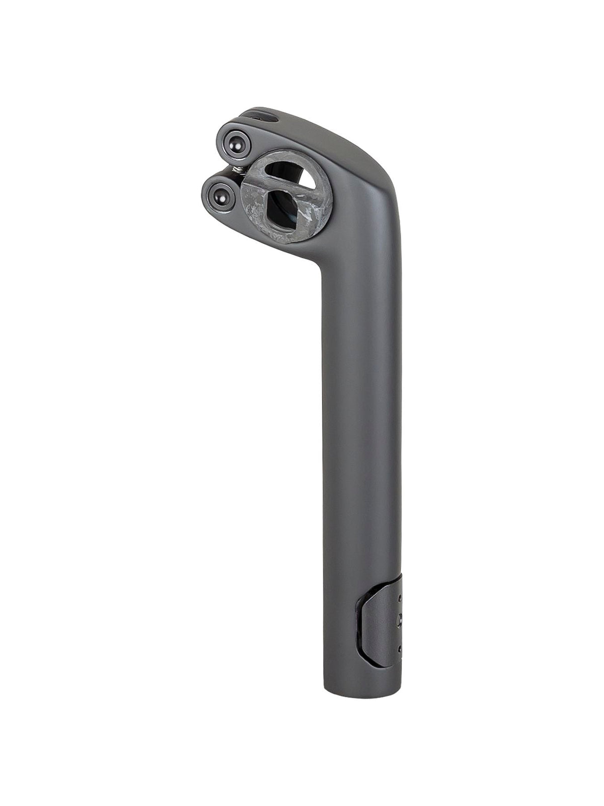 Trek Domane MKIII seatpost with matte finish and internal mast caps, bike components for improved fit and style.