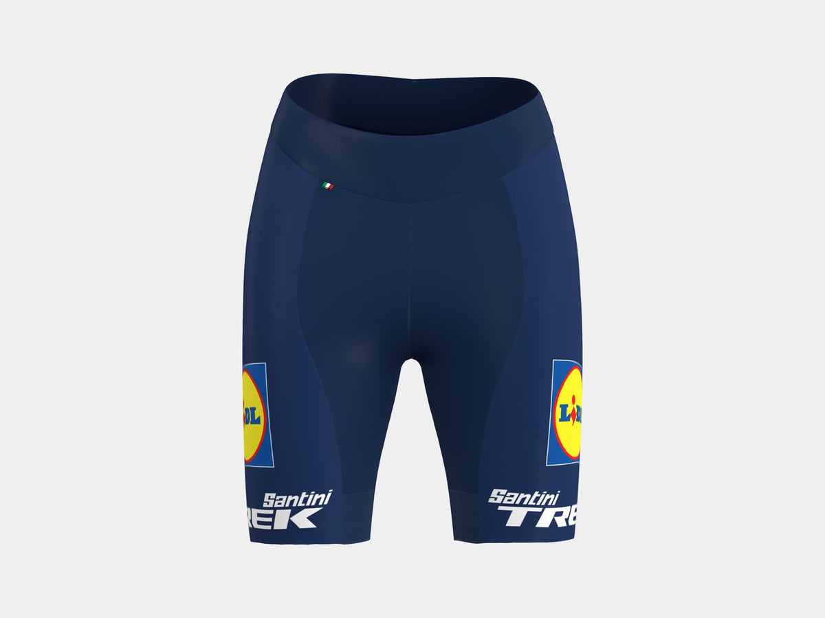 santini shorts lidl trek womens replica race shorts p126894