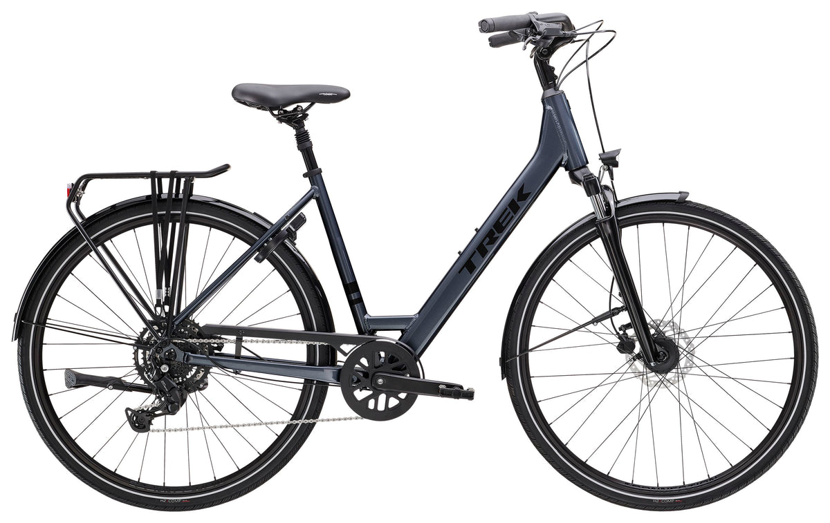 Trek Verve 2 Equipped Lowstep Hybrid Bike
