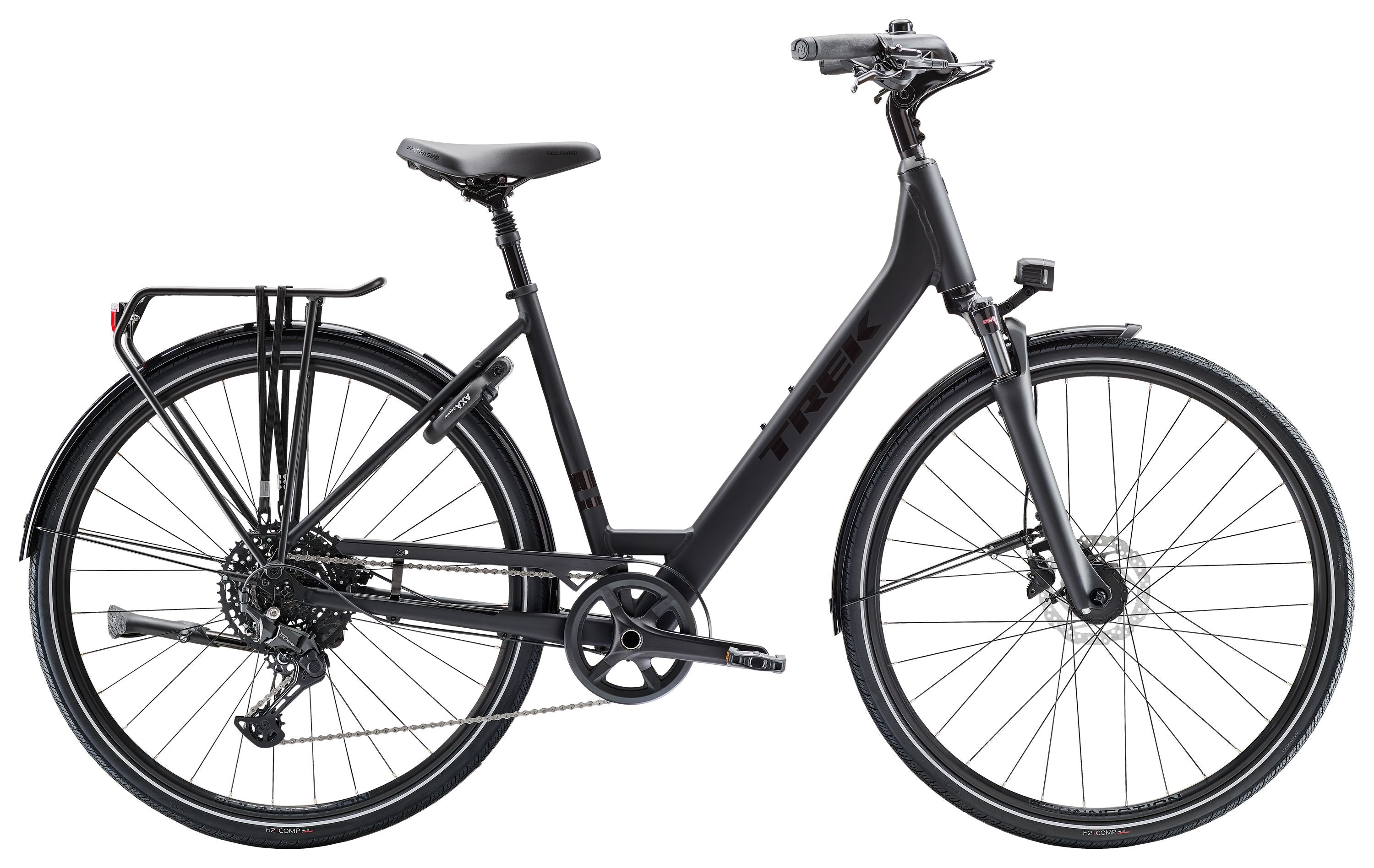 Trek Verve 3 Equipped Lowstep Hybrid Bike