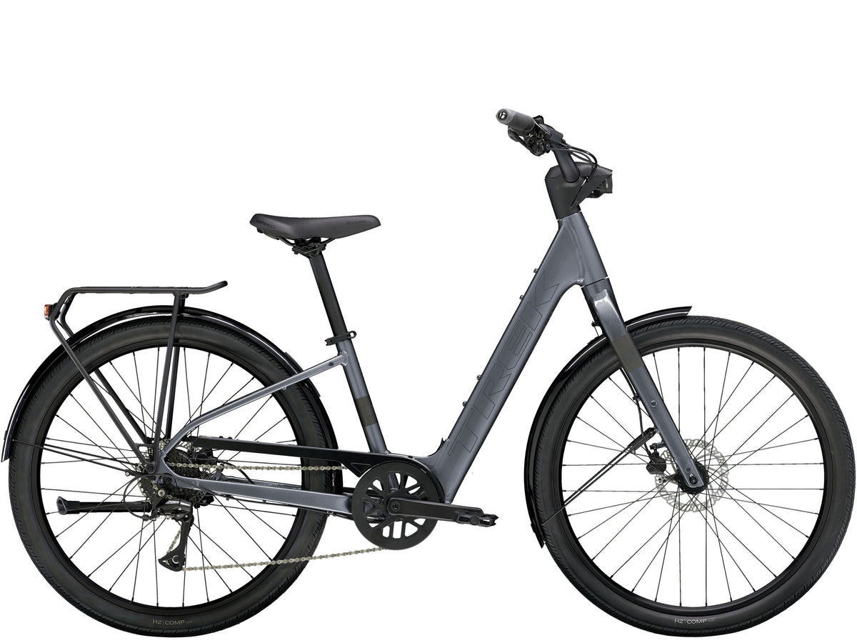 trek e hybrid bike verve 1 lowstep lt p131209