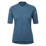 Rab Cindercrino Zip Tee Womens Jersey