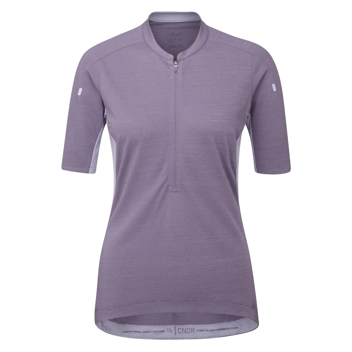 Rab Cindercrino Zip Tee Womens Jersey