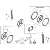Shimano Spares & Accesories - FC-E5010 crank arm
