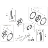 Shimano Spares & Accesories - FC-E6100 right hand crank arm unit