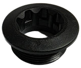 Shimano FC-M8100 crank arm fixing bolt, genuine replacement component for Shimano cranksets, shown on a clean background.