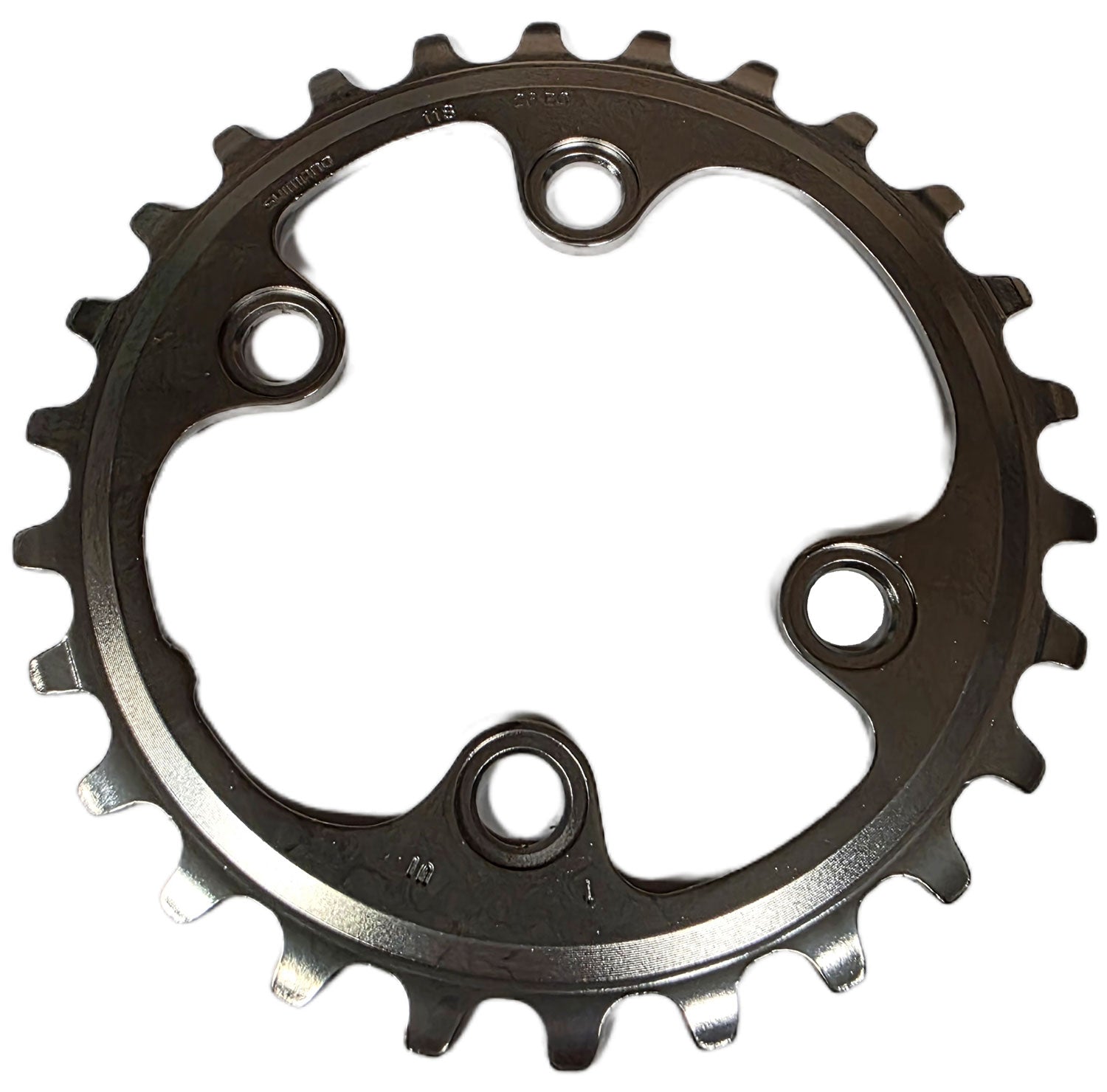 Shimano Deore XT FC-M8000 26T inner chainring for 36-26T crankset, 11-speed bicycle component, black metal finish