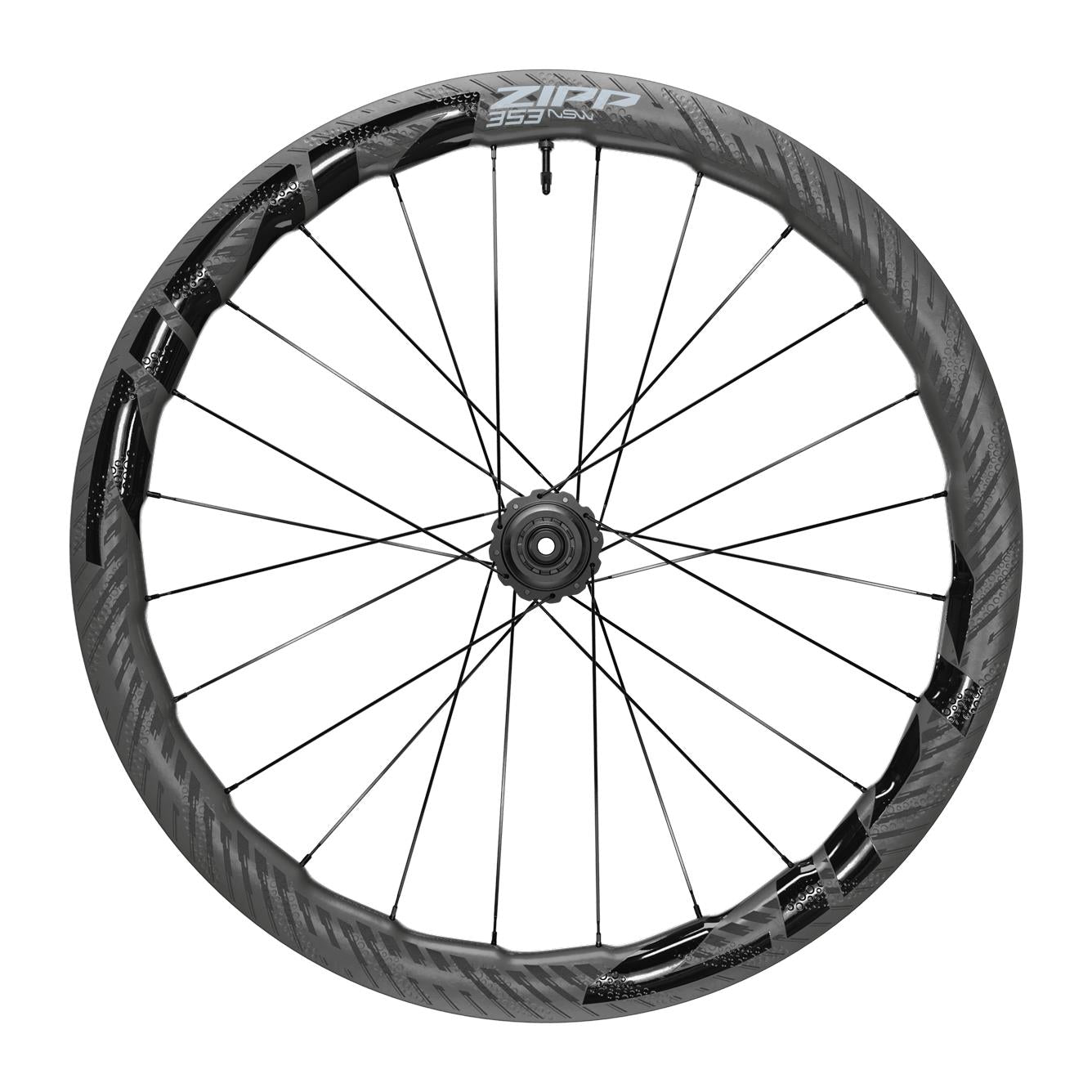 Zipp Wheel - AM 353 NSW Carbon Tubeless Disc Brake Center Locking 700c Rear 24Spokes 12x142mm