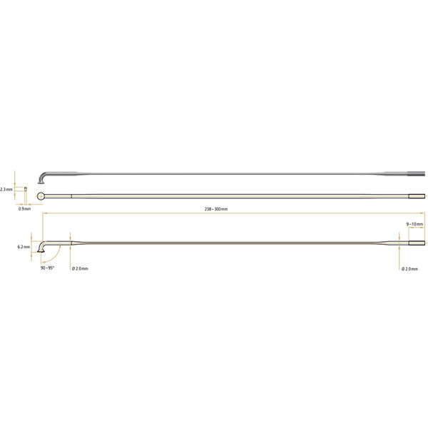 dt swiss spokes aero litebox 20 p99084